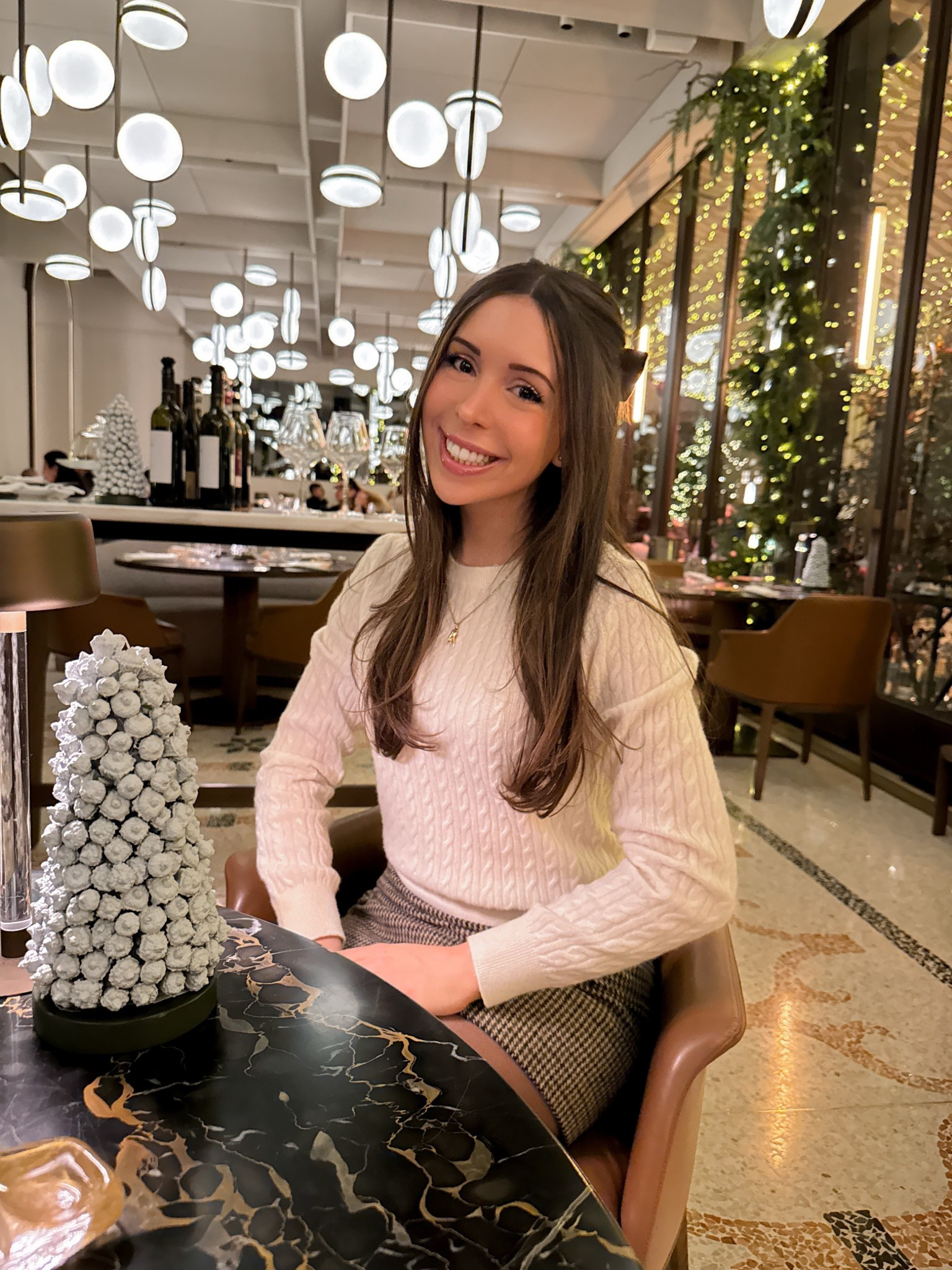 On my first night in Milan, I wore this cozy look for dinner at Zelo. It’s officially skirt and tights season! 

#LTKTravel #LTKHoliday #LTKPetite