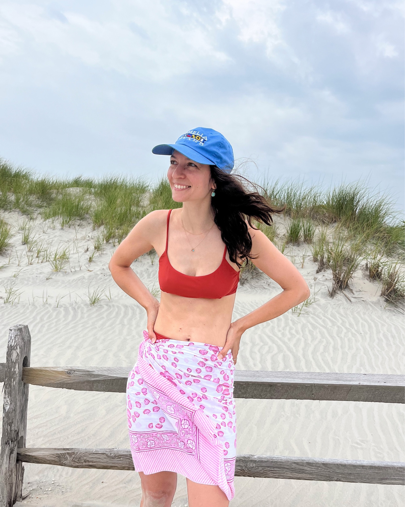 Wearing a new-to-me brand that is sustainable, comfortable, & super flattering! These suits are ethically made from sustainable fabrics & are made to be worn! I love pairing the solid color with a block print pareo to add some fun & color :)

#LTKSeasonal #LTKswim