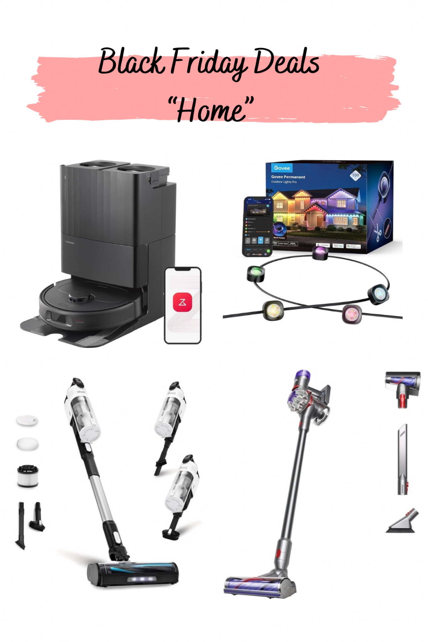 Robot Vacuum & Mop Combo | Balck Friday Deals 

#LTKCyberWeek #LTKSaleAlert #LTKHome