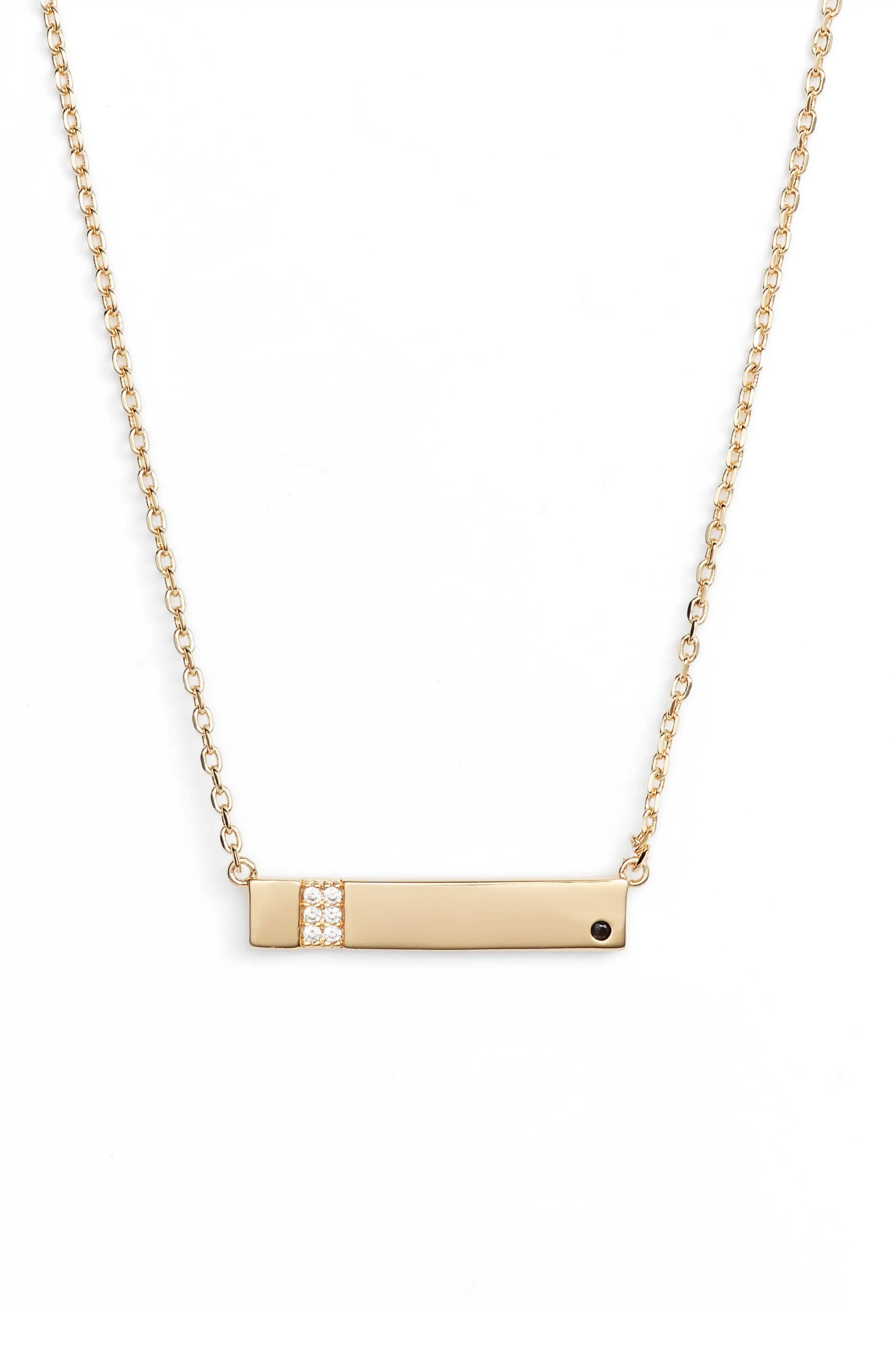 x We Wore What Horizontal Bar Necklace | Nordstrom