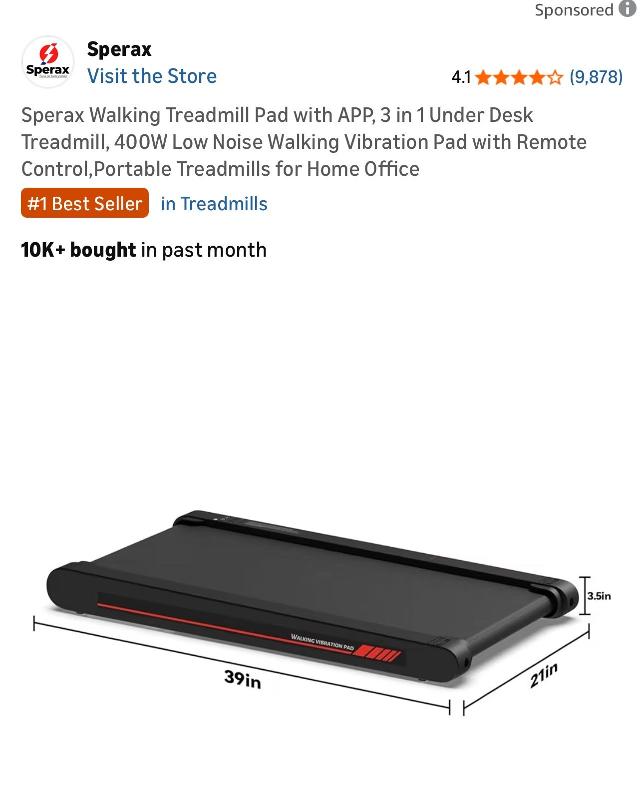 AMAZON Black Friday deal for $149! I love by this walking pad 🙌🏾

#LTKActive #LTKOver40 #LTKCyberWeek