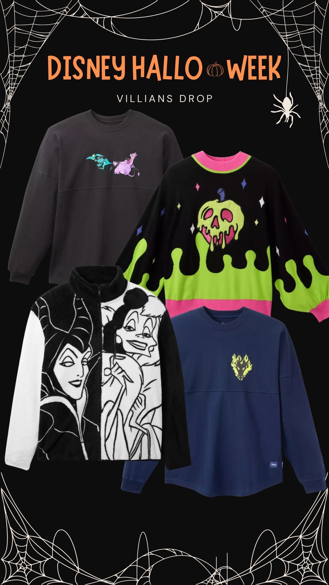 Disney Villian’s merch drop from the Disney store 

#LTKSeasonal