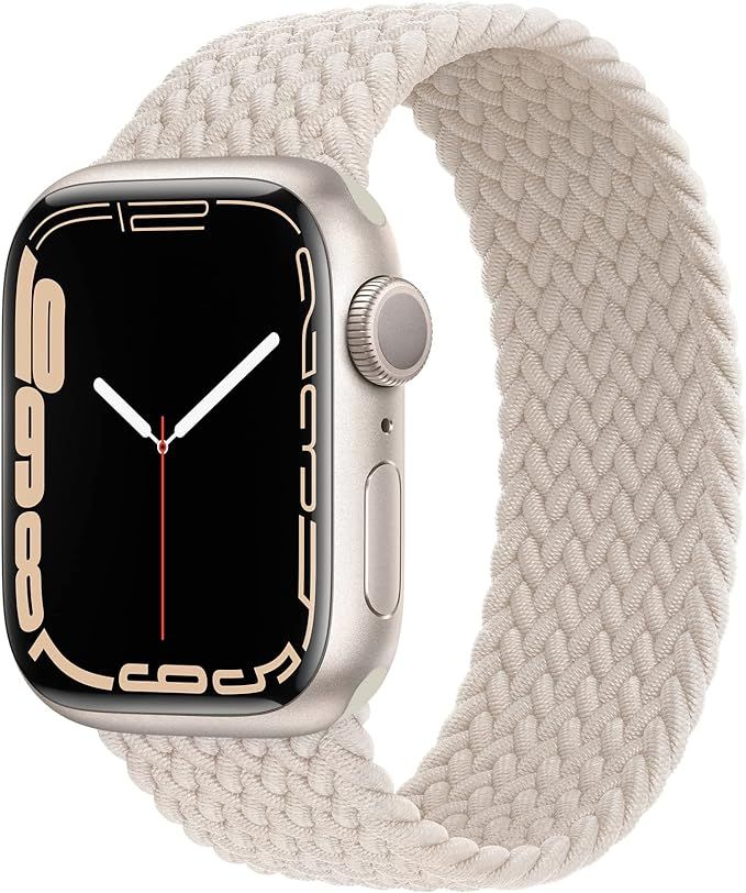 Proworthy Lace Braided Solo Loop Compatible With Apple Watch Band 38mm 40mm 41mm 42mm 44mm 45mm f... | Amazon (US)