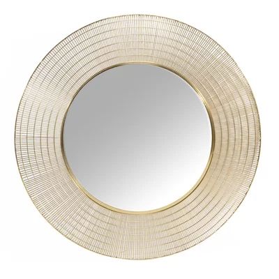 Richeson Decorative Circles Accent Mirror Wrought Studio™ Finish: Gold | Wayfair North America