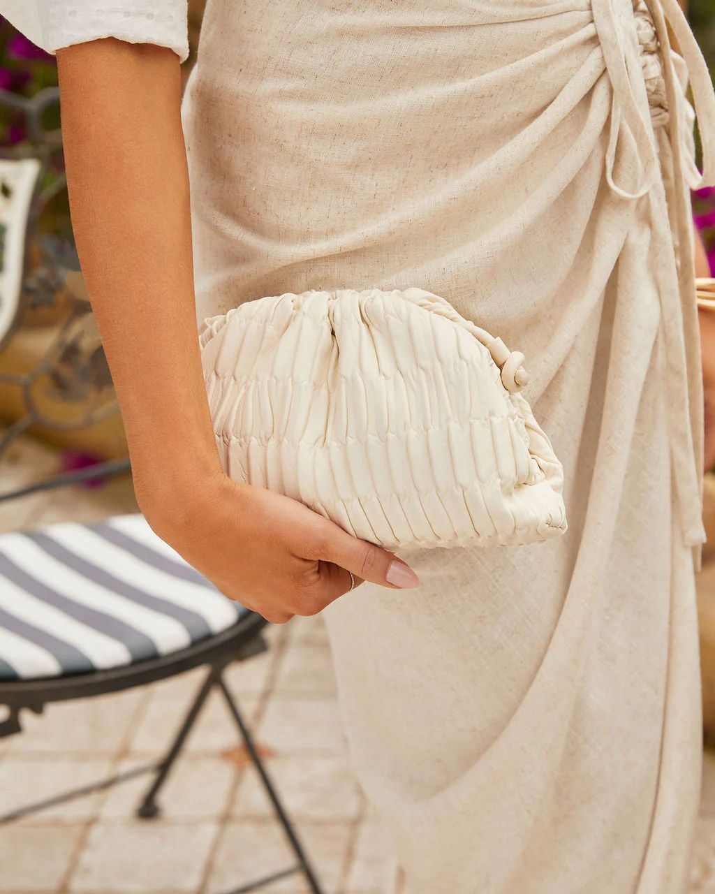 Cinzia Textured Pouch Crossbody Bag | VICI Collection