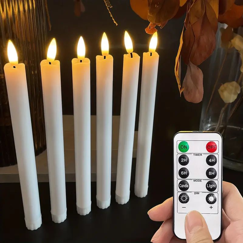 3d Black Wick Led Battery Operated Flickering Flameless - Temu | Temu Affiliate Program