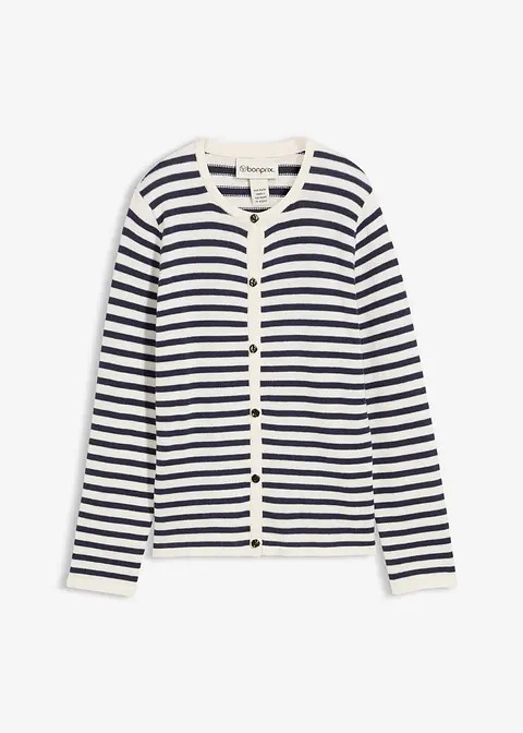 Strickjacke mit Seidenanteil | Bonprix DE