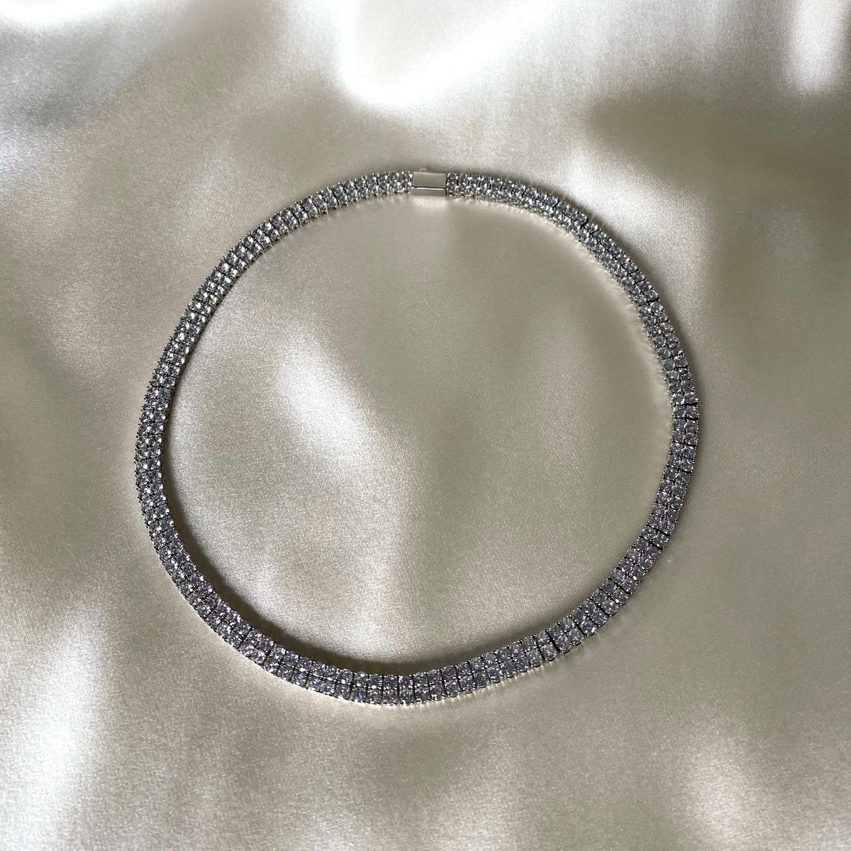 The Juliet Tennis Necklace | Anisa Sojka