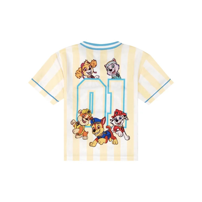 Paw Patrol Toddler Boy Short Sleeve Jersey, Sizes 12 Months-5T | Walmart (US)