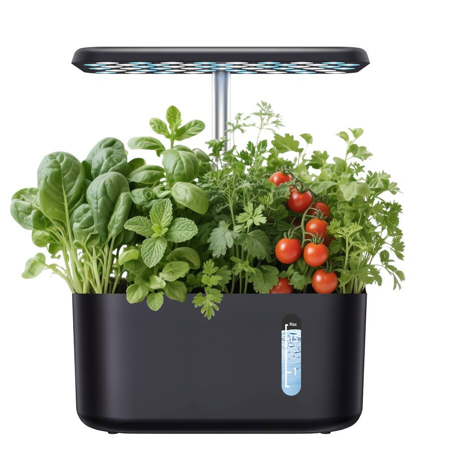 Sonicgrace - Indoor Hydroponic Growing System - Black | Best Buy U.S.