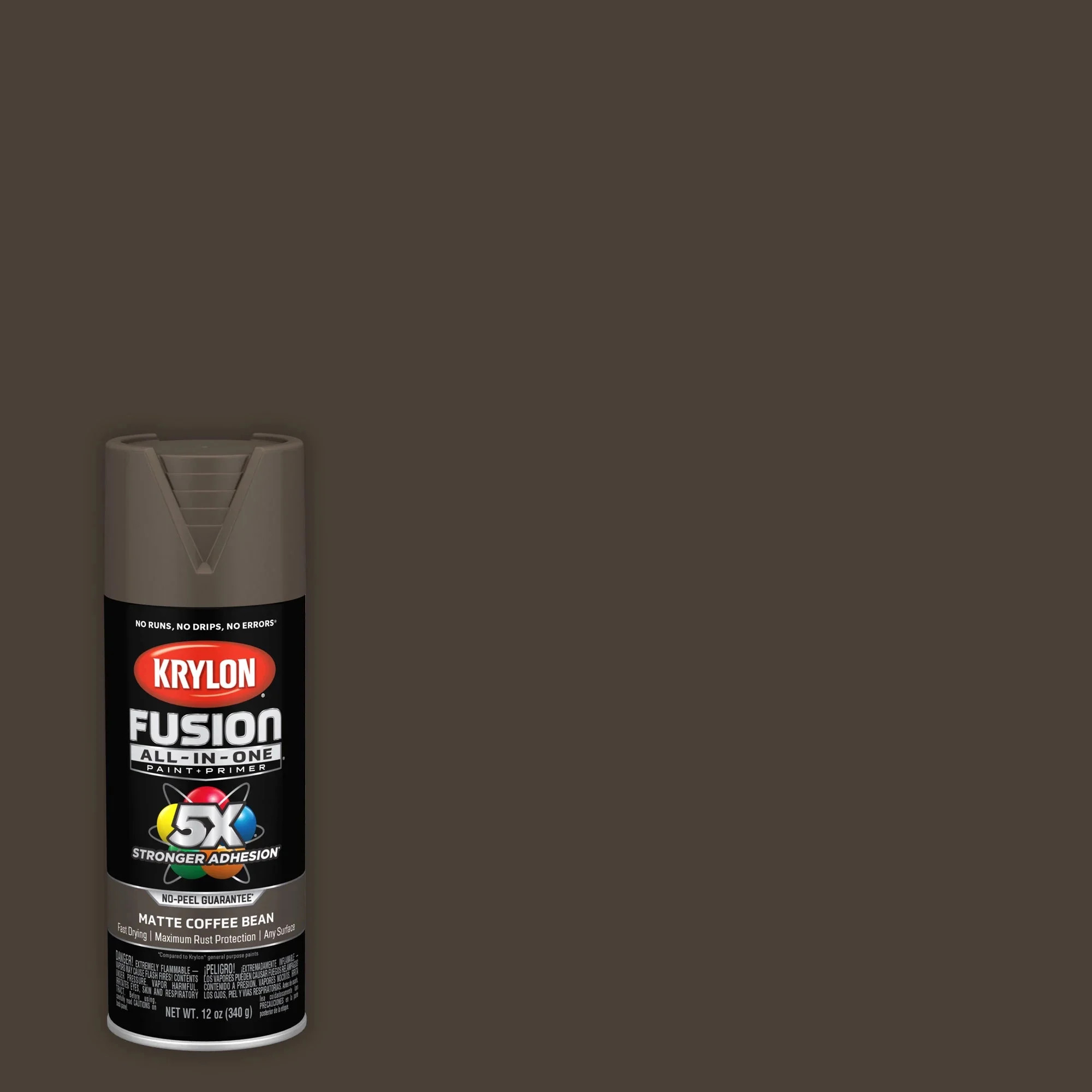 Krylon K02900007 Krylon Fusion All-In-One Coffee Bean Matte 12 oz. Spray Paint, Multi-Surface, (1... | Walmart (US)