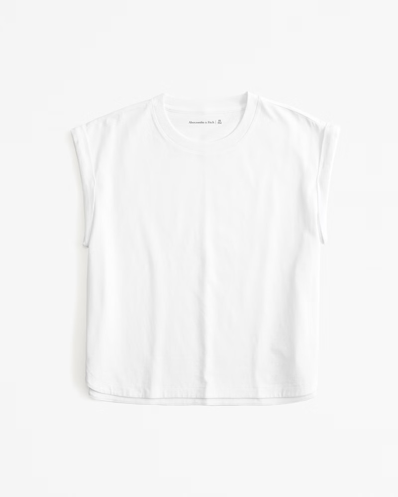 Women's Easy Premium Polished Tee | Women's New Arrivals | Abercrombie.com | Abercrombie & Fitch (US)