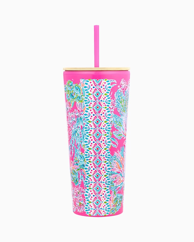 Tumbler With Straw | Lilly Pulitzer
