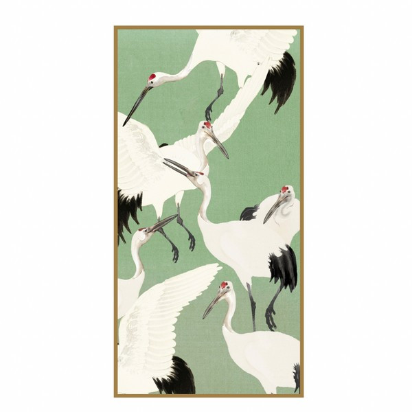 Dancing Heron Panel | Urban Garden Prints