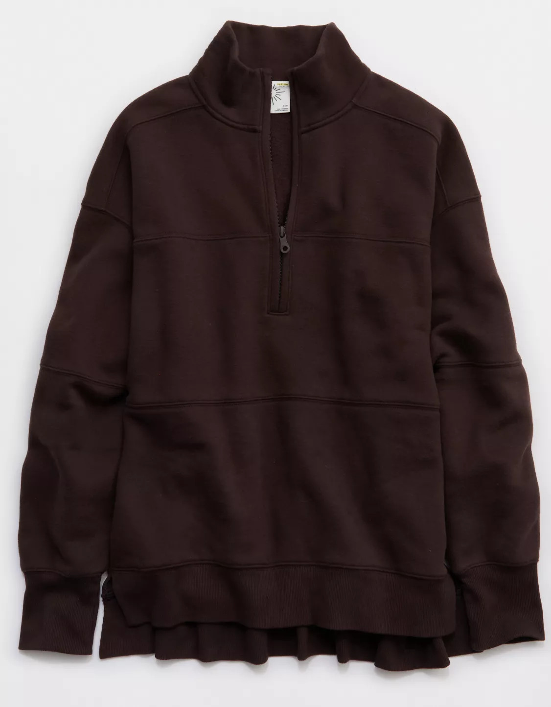 OFFLINE By Aerie Cloud Fleece Quarter Zip Sweatshirt | Aerie