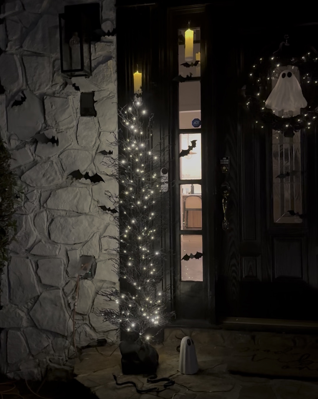 Minimalist Halloween decor. Neutral Halloween decor. Lit Halloween decor. Flying candles. 

#LTKSeasonal #LTKFindsUnder50 #LTKHalloween