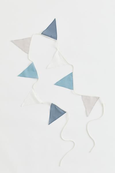 Pennant Bunting - White - Home All | H&M US | H&M (US + CA)