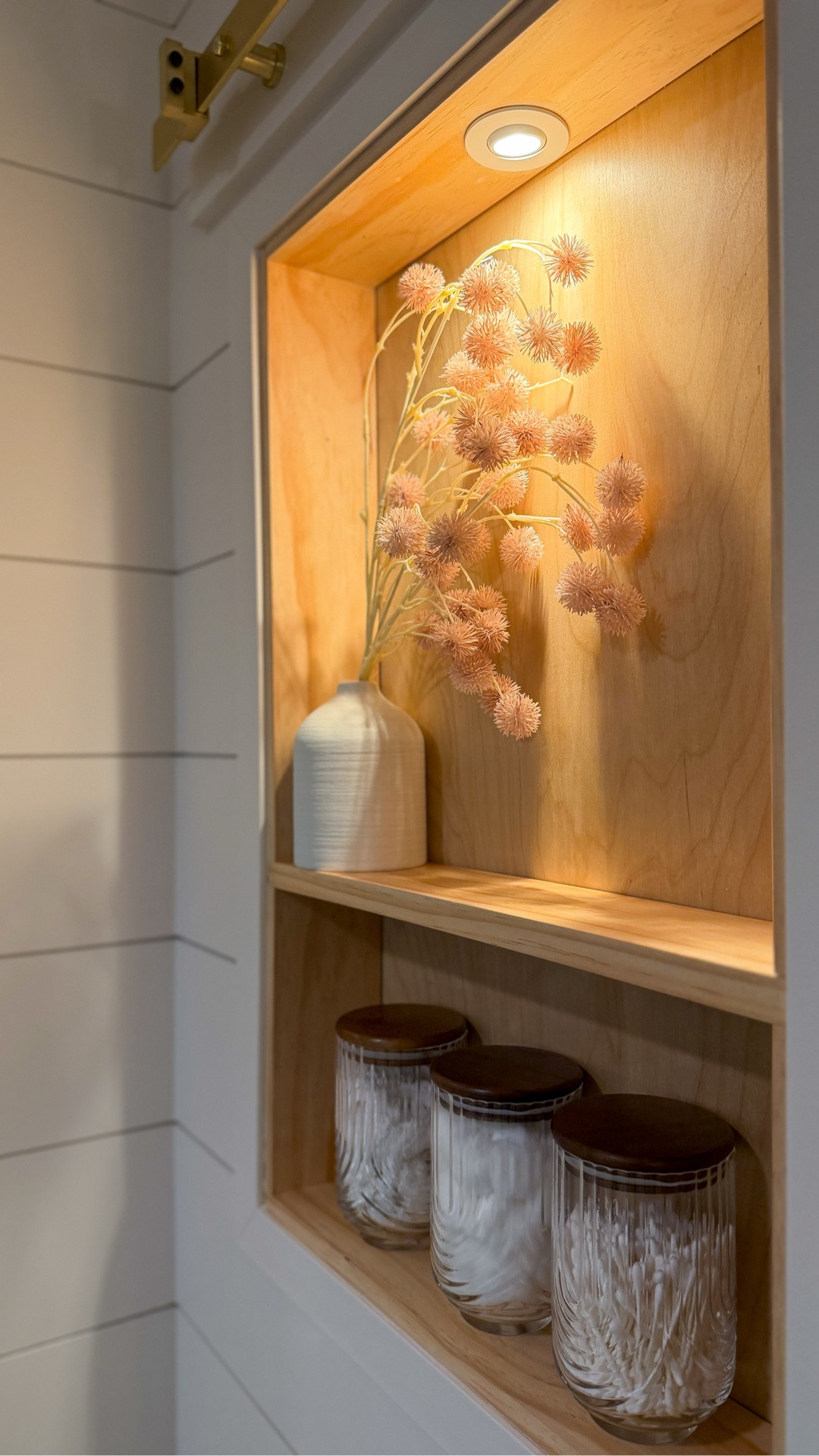 Quiet luxury in farmhouse form. From hidden niches to a custom vanity, every guest will feel the thought and care in this space.

#LTKHome