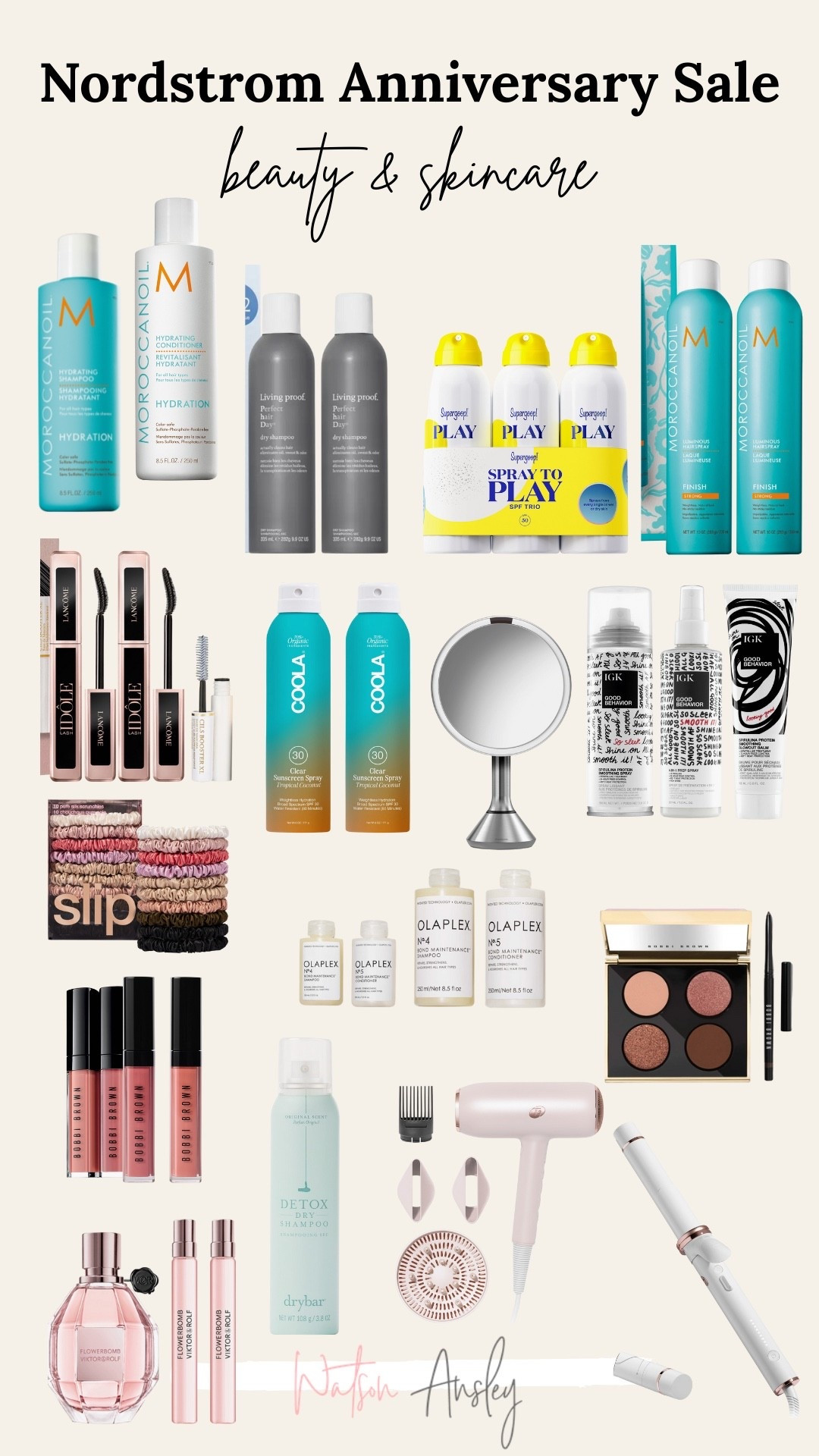 Shop beauty & skincare finds on sale during the Nordstrom Anniversary sale 

Click the images above to start shopping!

Beauty | face | skin | sunscreen | eye lashes | mascara | hair | spray | mirror | shampoo | conditioner | eye shadow | make up | lip gloss | lip stick | hair dryer | curler | tools | health | sun 



#LTKBeauty #LTKSaleAlert #LTKStyleTip