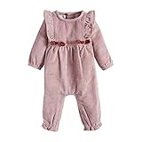 Mud Pie Baby Girls' Pink Corduroy One Piece, 9-12 Months | Amazon (US)