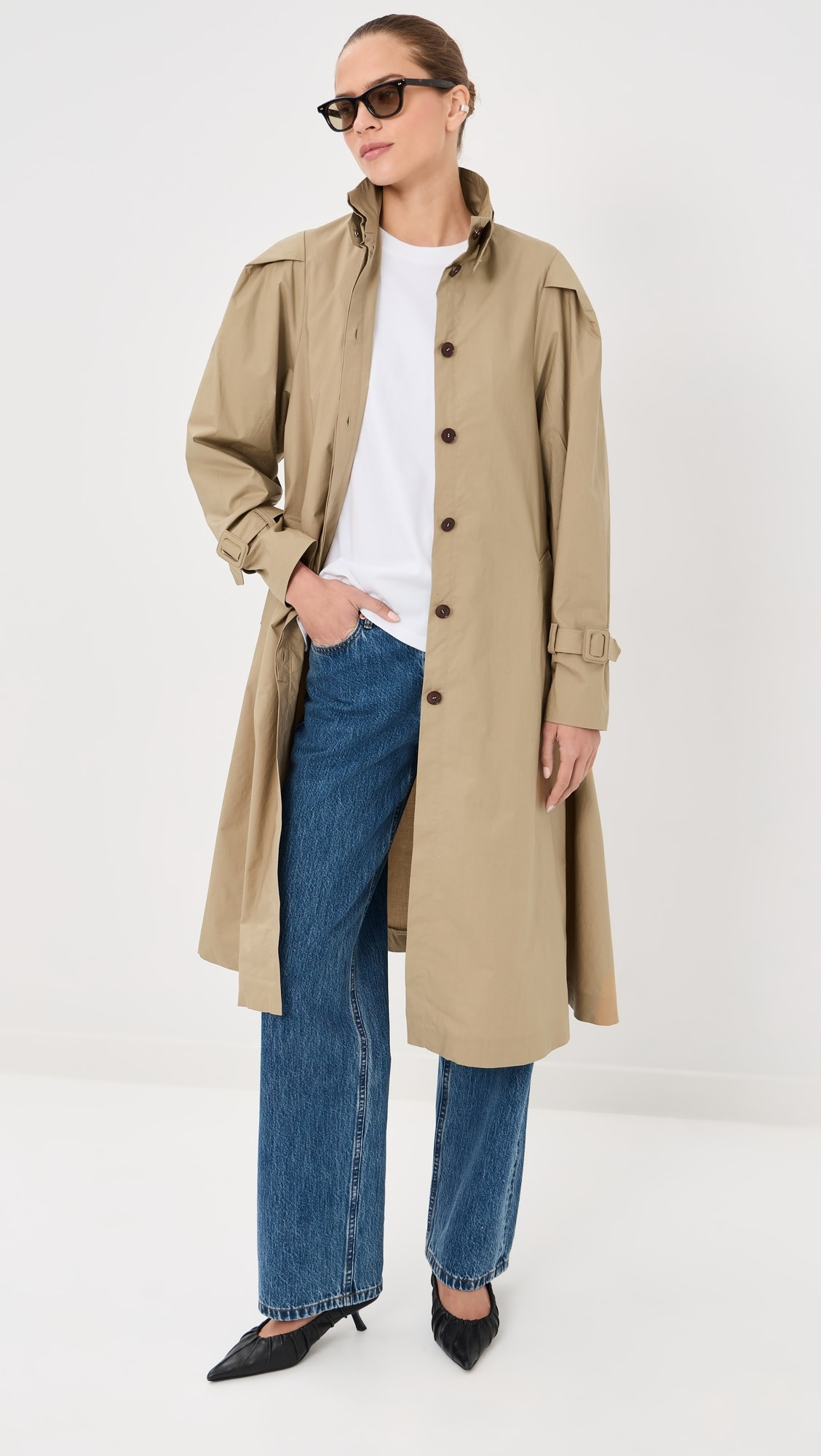Chet Light Cotton Trench Coat | Shopbop