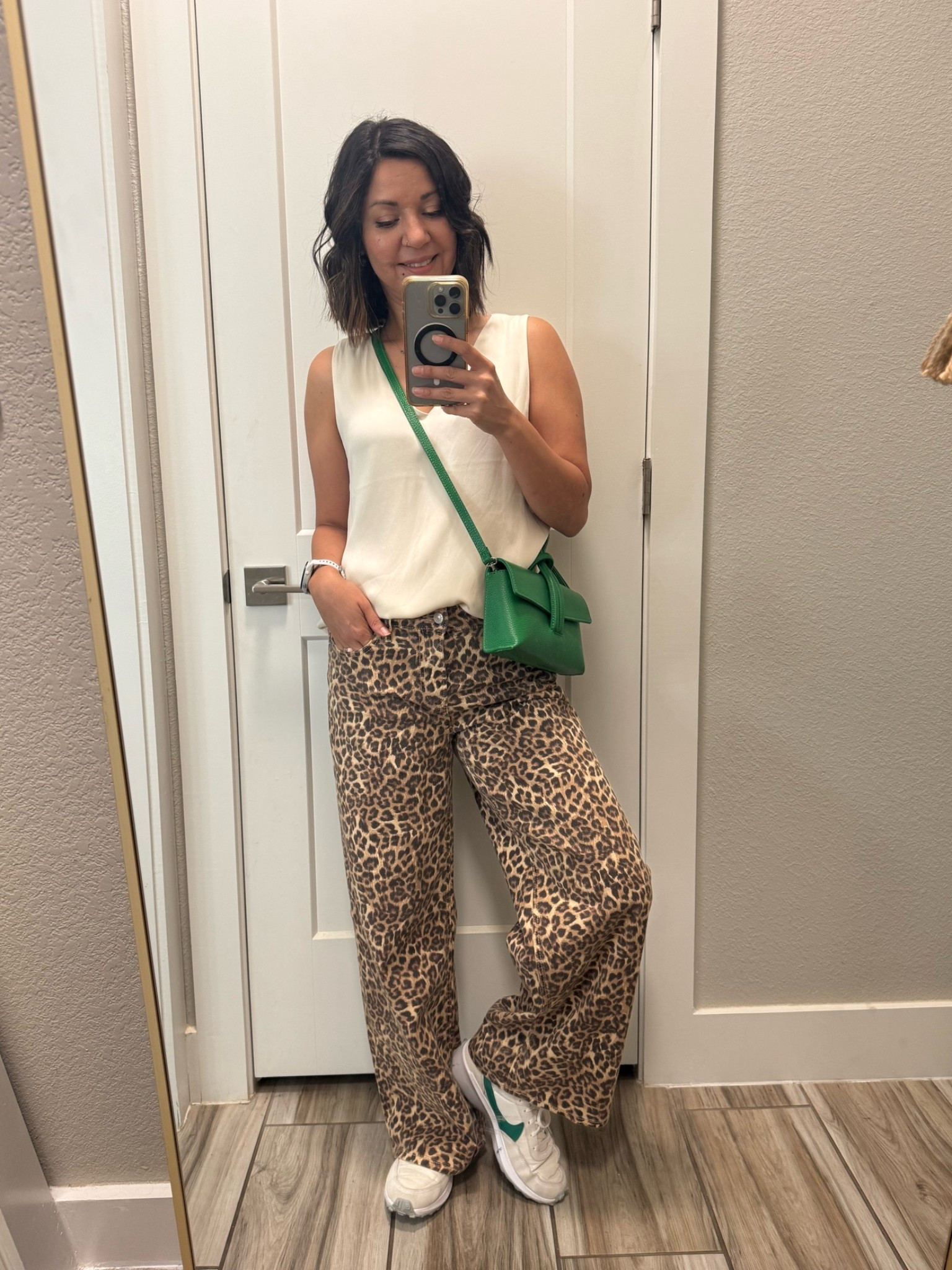Leopard + 💚

#LTKootd #LTKmomlife #LTKOver40