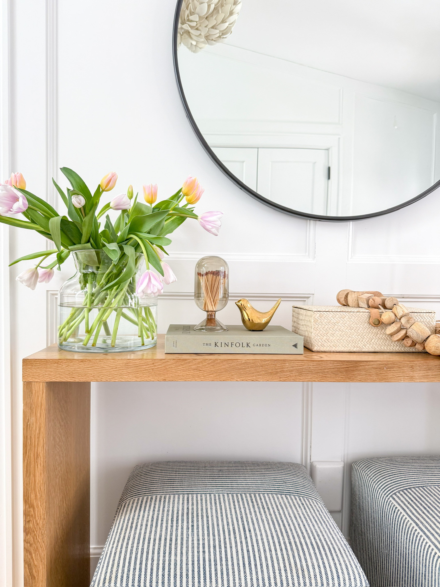 Spring entryway ✔️ only waiting for the weather to arrive! ☀️