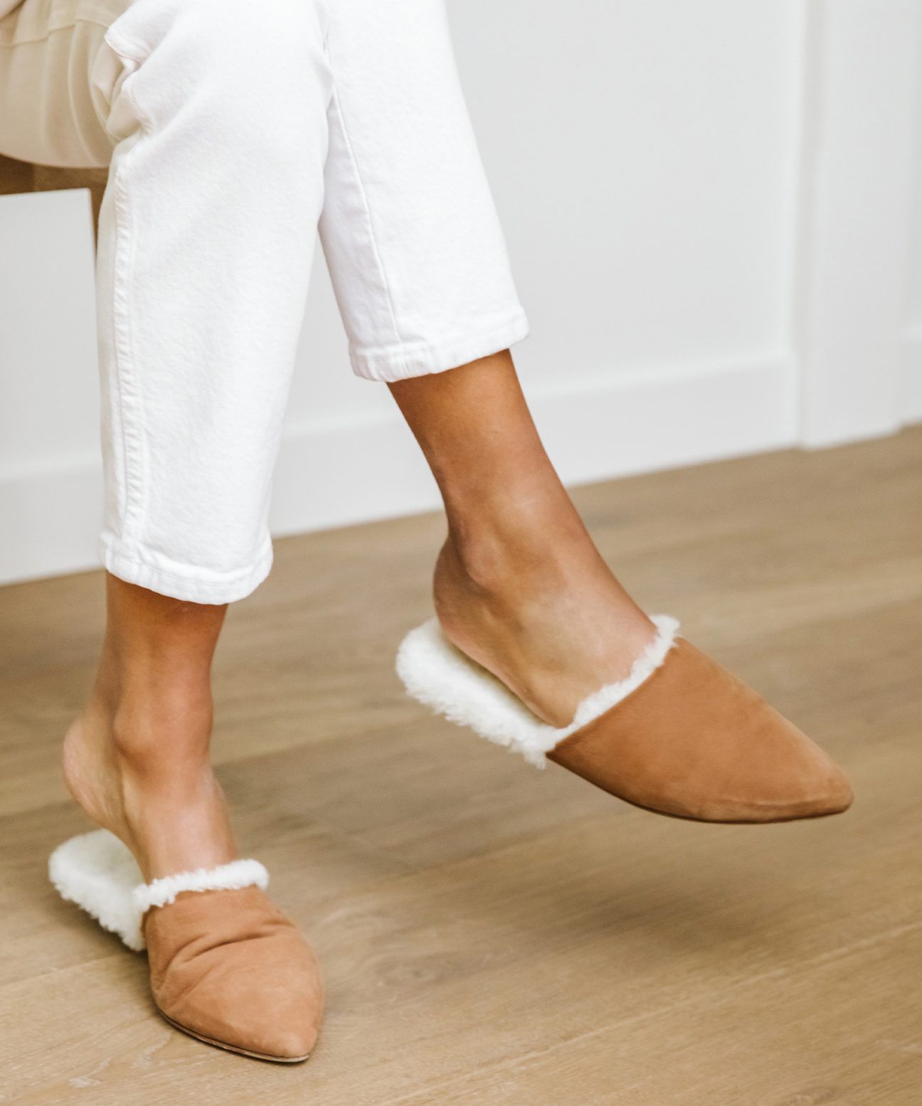 Shearling-Lined Mule | Jenni Kayne