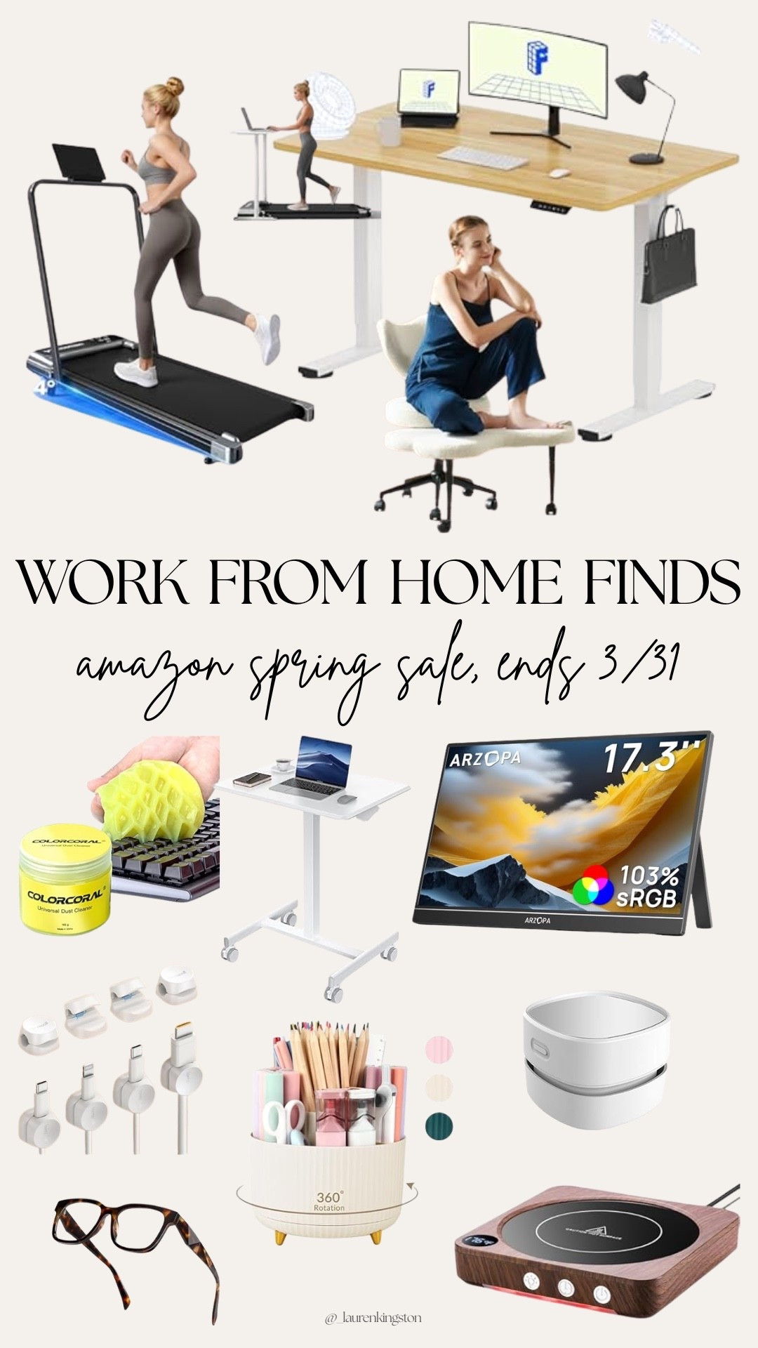 Amazon, spring sale, work from home, walking pad, adjustable desk, must haves

#LTKdayinmylife #LTKHome #LTKSaleAlert