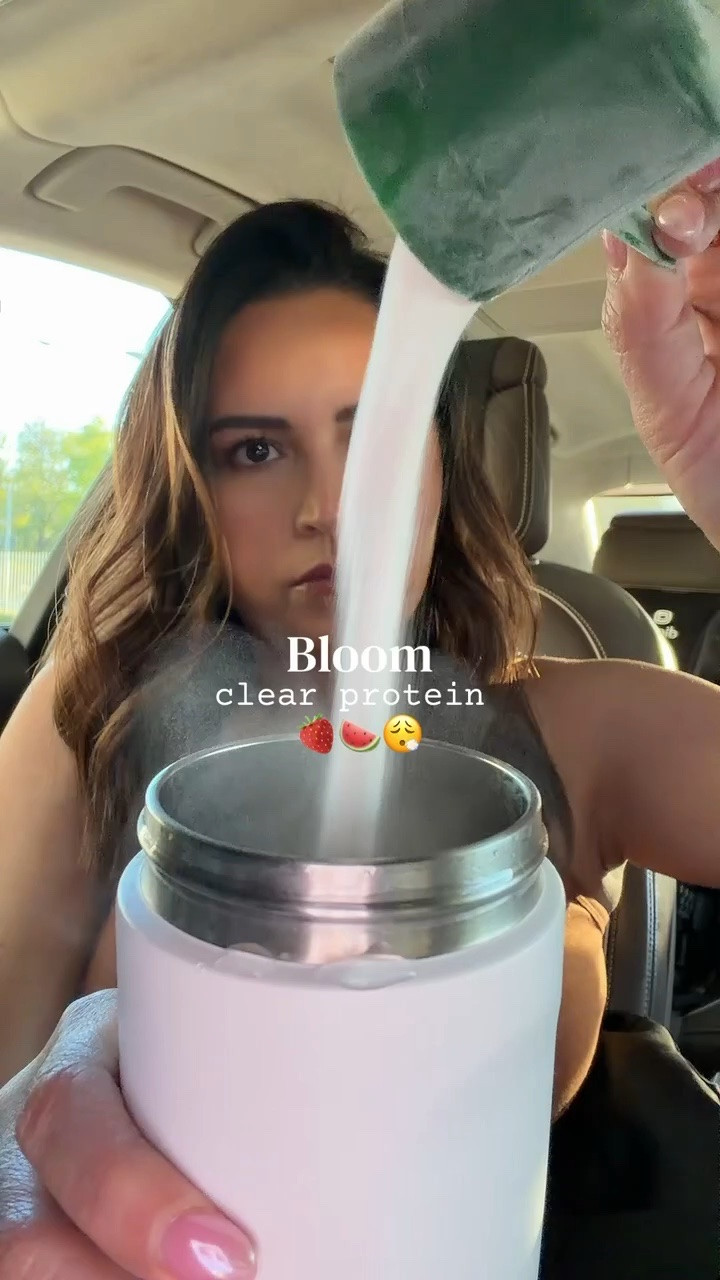 If you struggle with thick protein shakes, try this. Bloom Clear Protein is light, refreshing, and actually tastes good. 

#LTKgrwm #LTKfitnessgoals #LTKmorningroutine