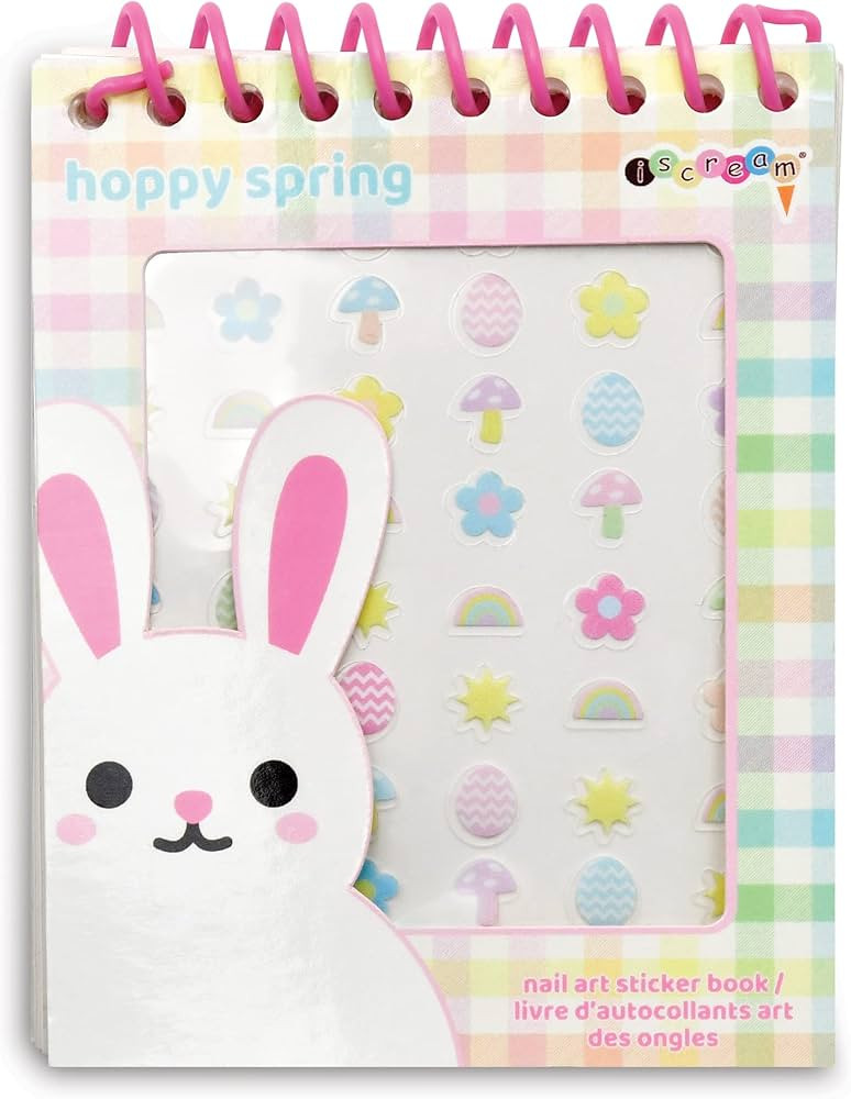 iscream Hoppy Spring Fun Nail Stickers Booklet | Amazon (US)