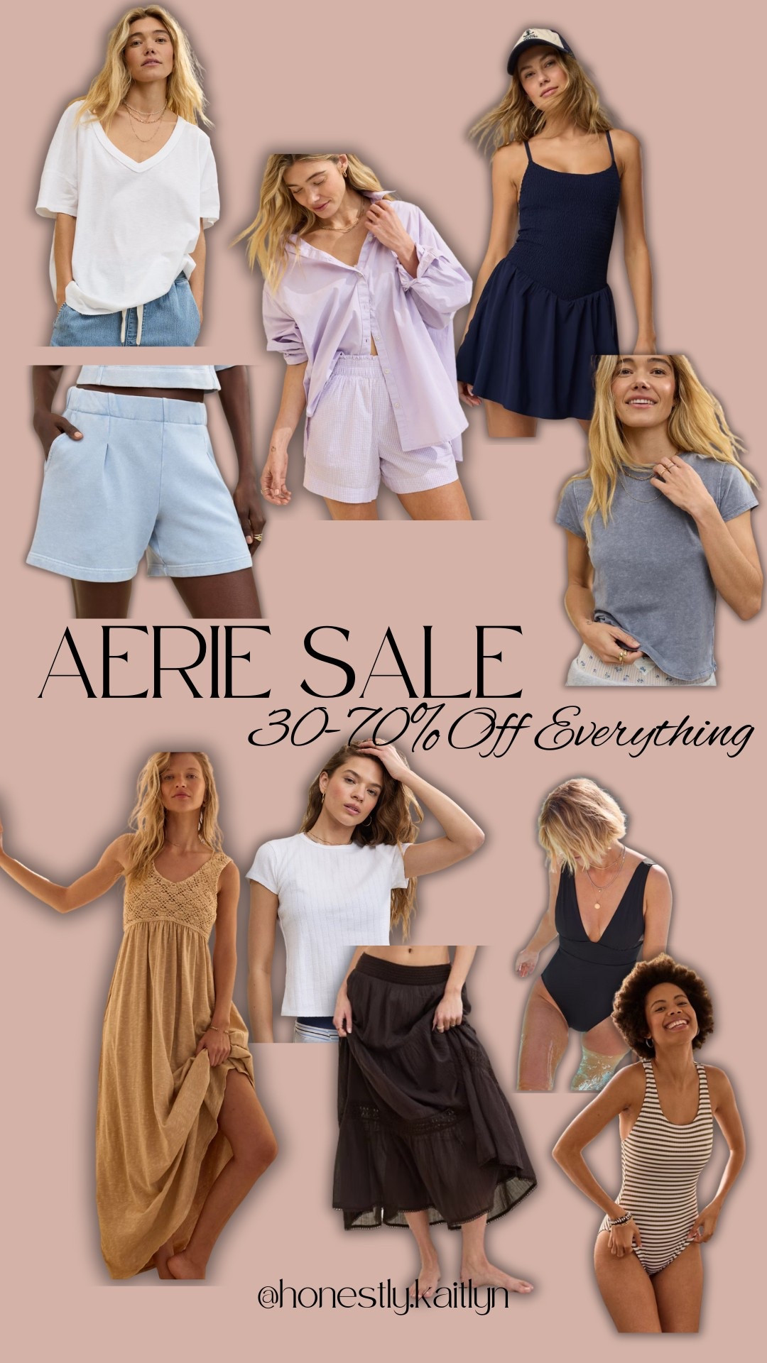 30-70% off everything at Aerie! 
sale, women’s fashion, maxi dress, summer fashion, spring, shorts, matching sets, women’s swimwear, skirt, basic tops, athletic dress 

#LTKStyleTip #LTKSaleAlert #LTKSwim