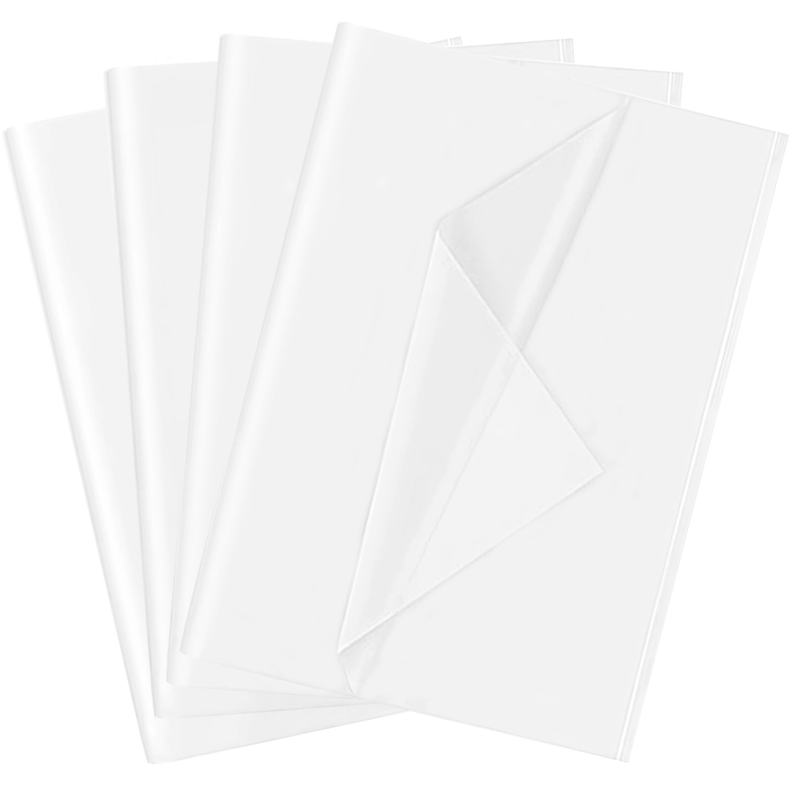 60 Sheets White Tissue Paper for Packaging Gift Bags Decoration Wrapping Tissue Paper Bulk for DI... | Amazon (US)