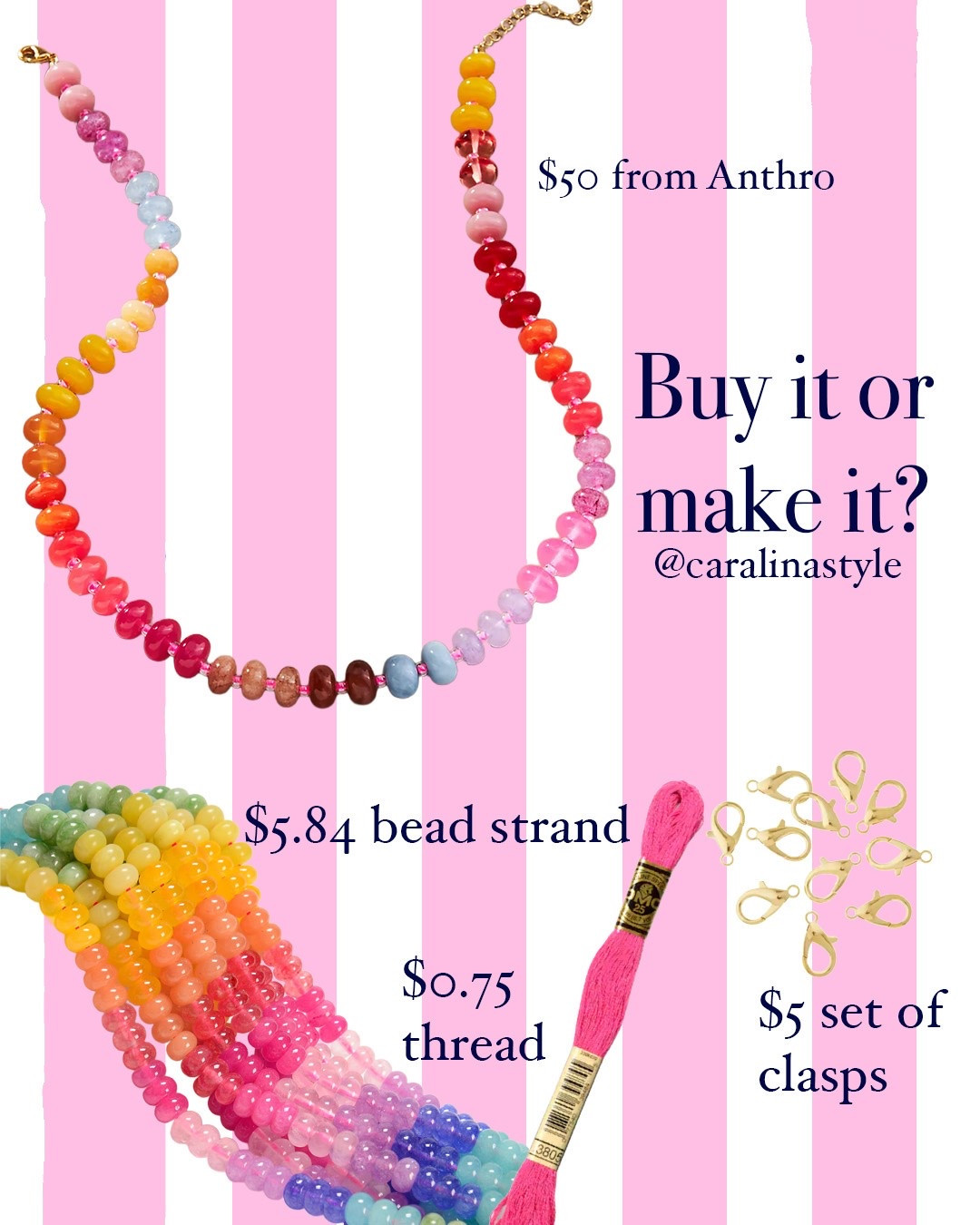 You could buy it for $50. Or if you also have the “I could totally make that myself” gene, you could make for less than $15!