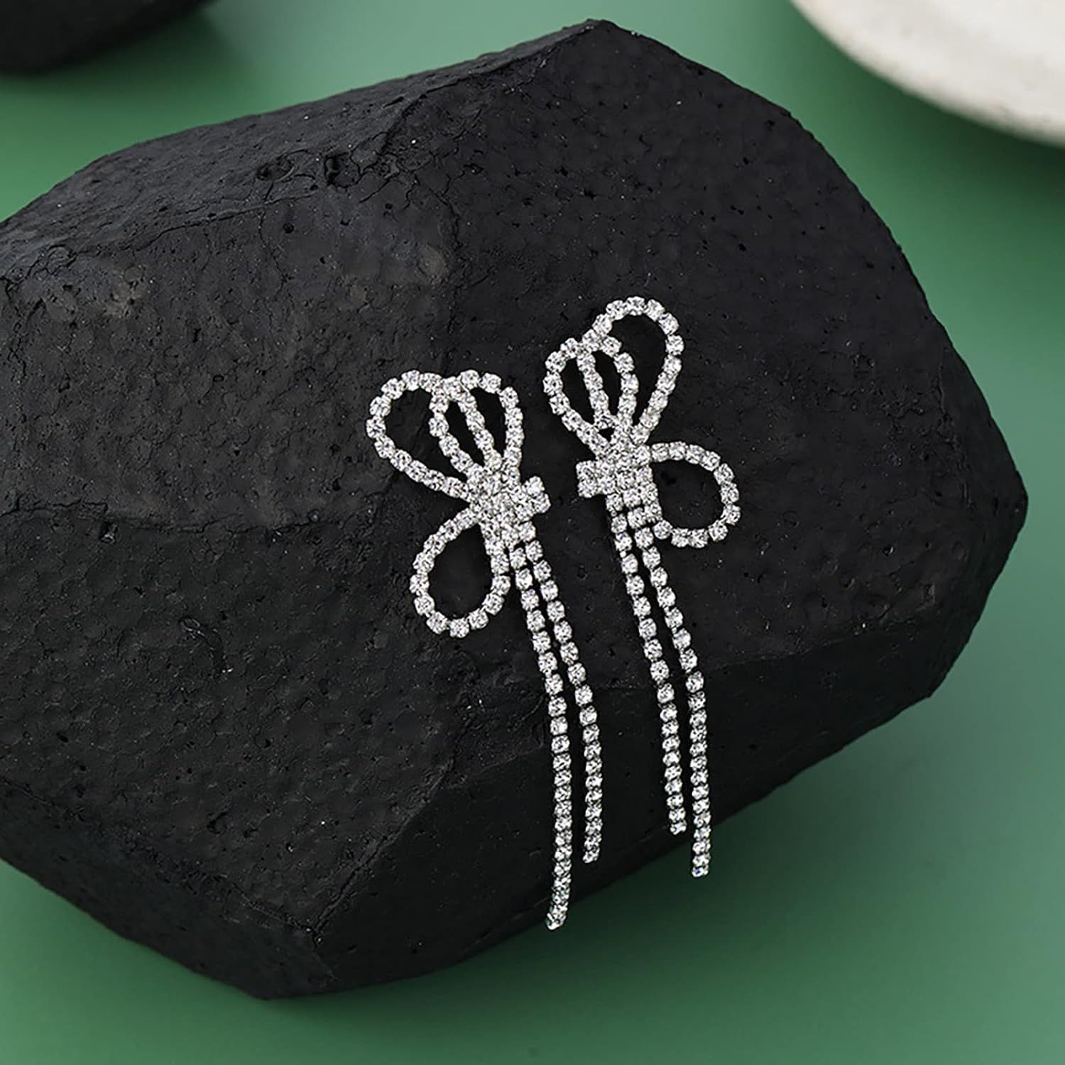 MaraLota Long Tassel Crystal Chandelier Rhinestone Earrings for Women Sparkly Fringe Drop Dangle ... | Amazon (US)