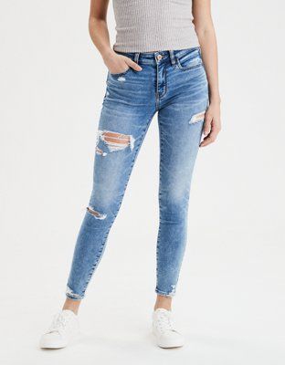 AE Ne(x)t Level Jegging Crop | American Eagle Outfitters (US & CA)