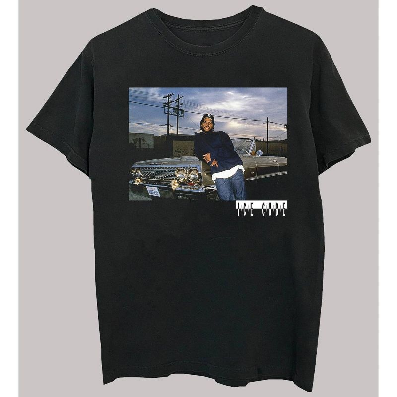 Men's Ice Cube Short Sleeve Graphic Crewneck T-Shirt - Black | Target