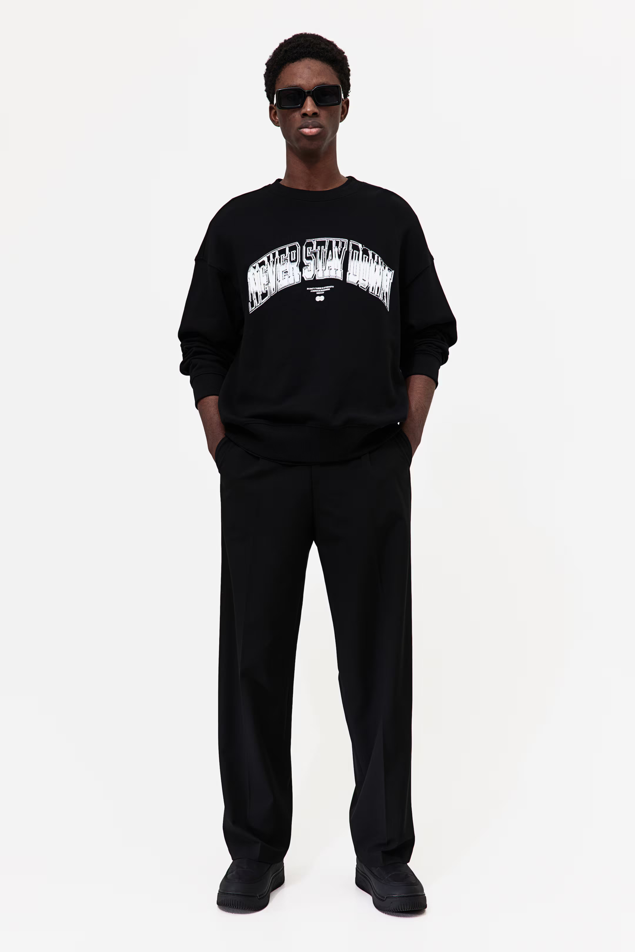 Relaxed Fit Printed Sweatshirt | H&M (US + CA)