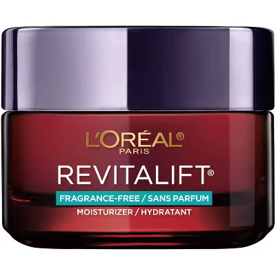 L'Oreal Paris Revitalift Triple Power Fragrance Free Anti-Aging Face Moisturizer - 1.7oz | Target