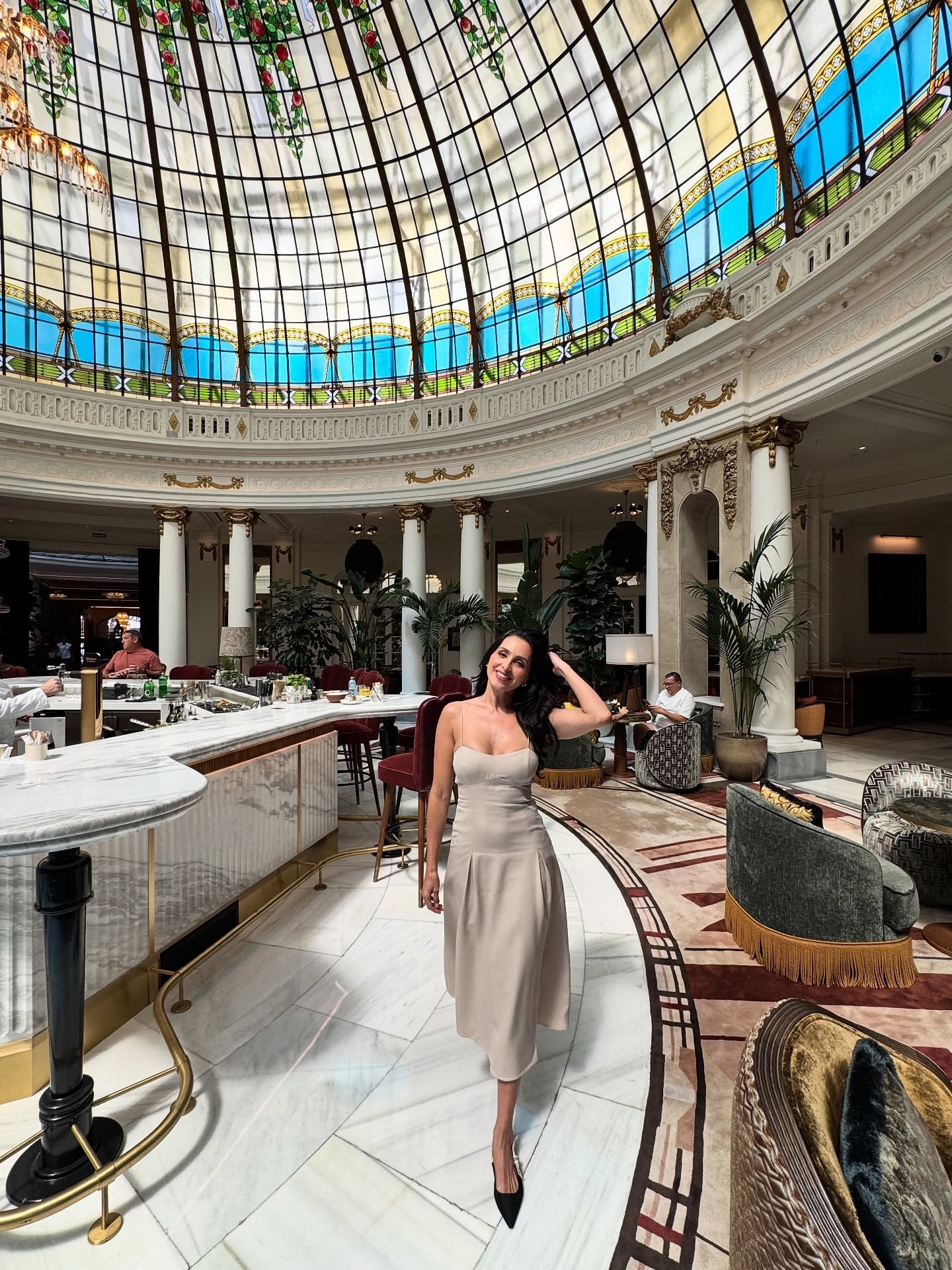 From royal palaces to timeless plazas, Madrid’s architecture tells a thousand stories. @meshki
❤️💛❤️ 
.
.
.
#madrid #europe #arch #vacation #lifestyle #elegant #spain #metropolis

#LTKTravel