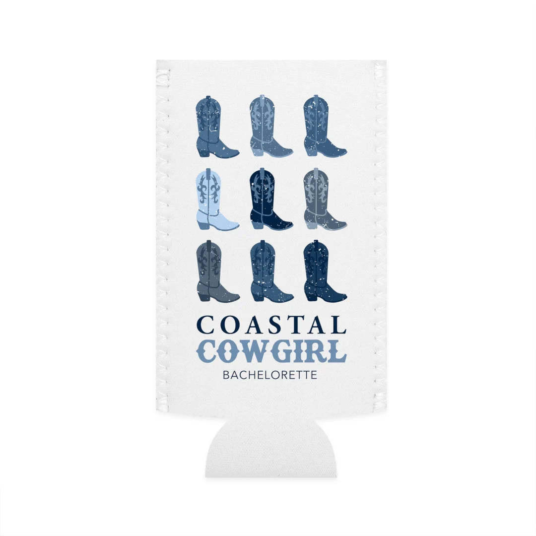 Coastal Cowgirl Beach Bachelorette Party Seaside Cowgirl Boots 30A Florida Coast Grandma Miami Ba... | Etsy (US)