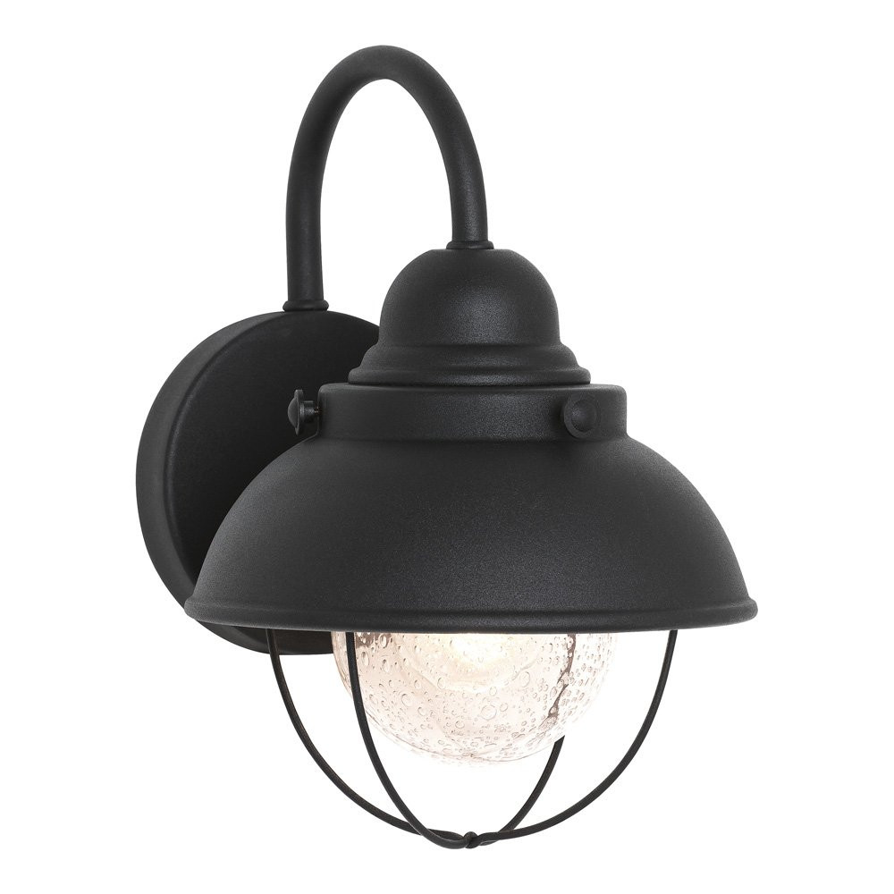 Sea Gull Lighting 8870-12 Sebring One-Light Outdoor Wall Lantern with Clear Seeded Glass Diffuser... | Amazon (CA)