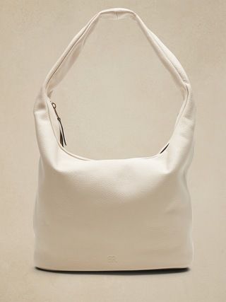Slouchy Leather Tote | Banana Republic (US)