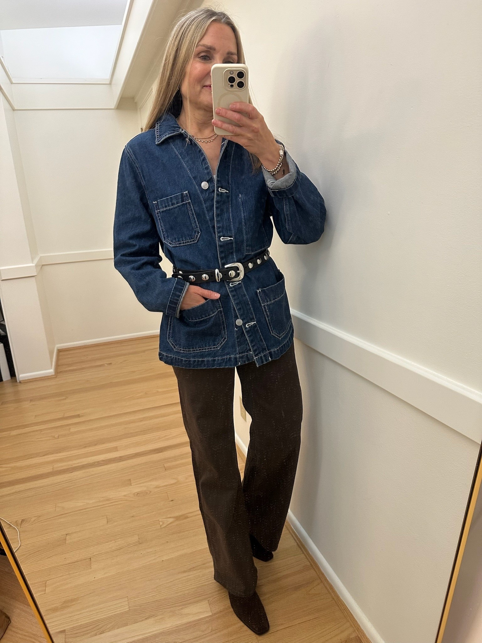 This denim shirt is a fall capsule favorite from @Quince! So many cute fall finds for great prices!

#LTKootd #LTKOver40 #LTKSeasonal