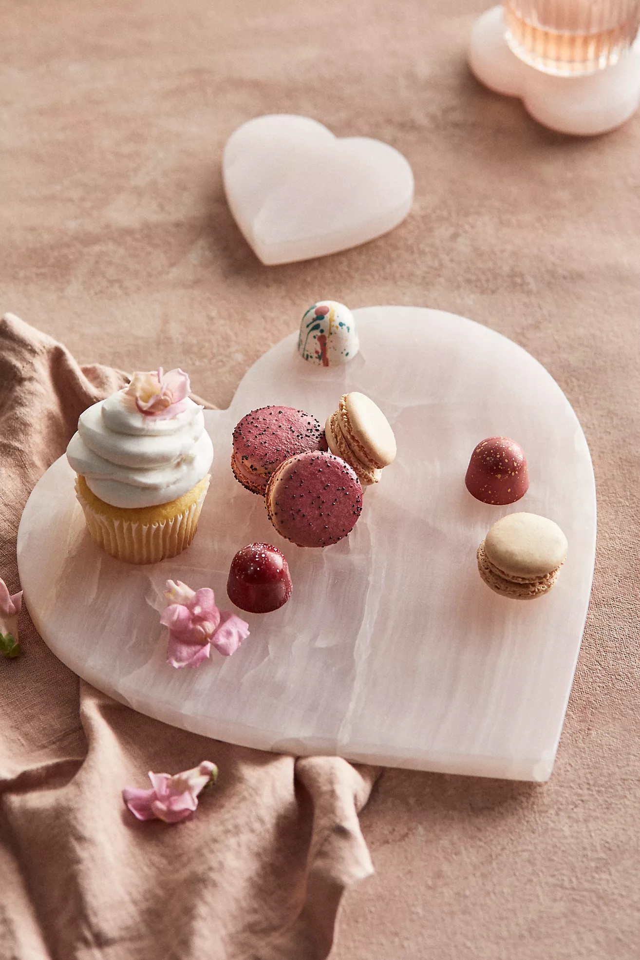Heart Quartz Serving Board | Anthropologie (US)