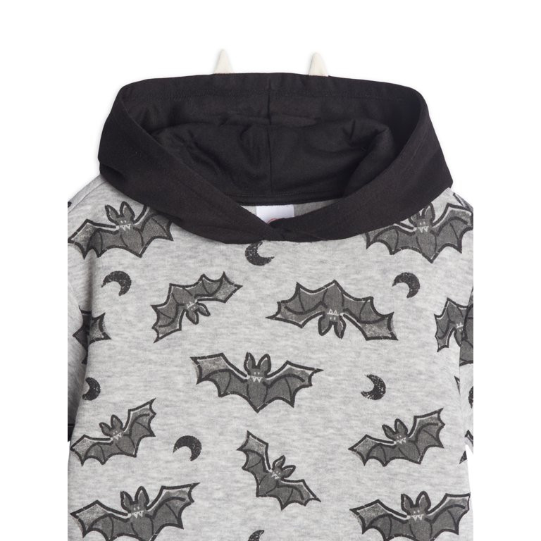 Wonder Nation Toddler Unisex Halloween Fleece Outfit Set, Sizes 2T-5T | Walmart (US)