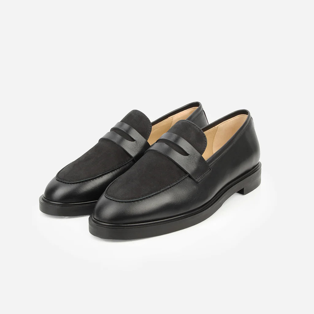 The Milan Loafer Black | Poppy Barley