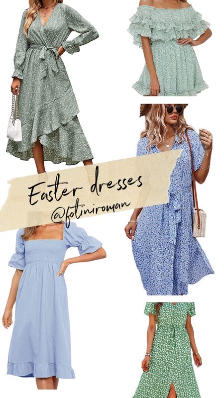 Lovely Easter dresses in blue & green! I’ve chosen the prettiest, so you don’t have to waste time looking! 

#LTKSeasonal #LTKcurves #LTKFind