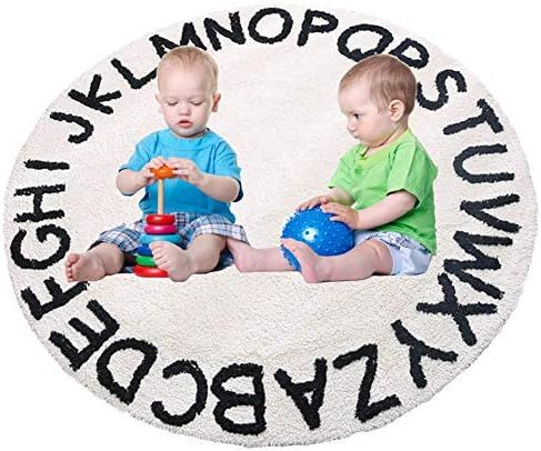 ABC Kids Rug Alphabet Educational Area Rugs for Infant Toddlers - Soft Playtime Collection, Home ... | Amazon (US)