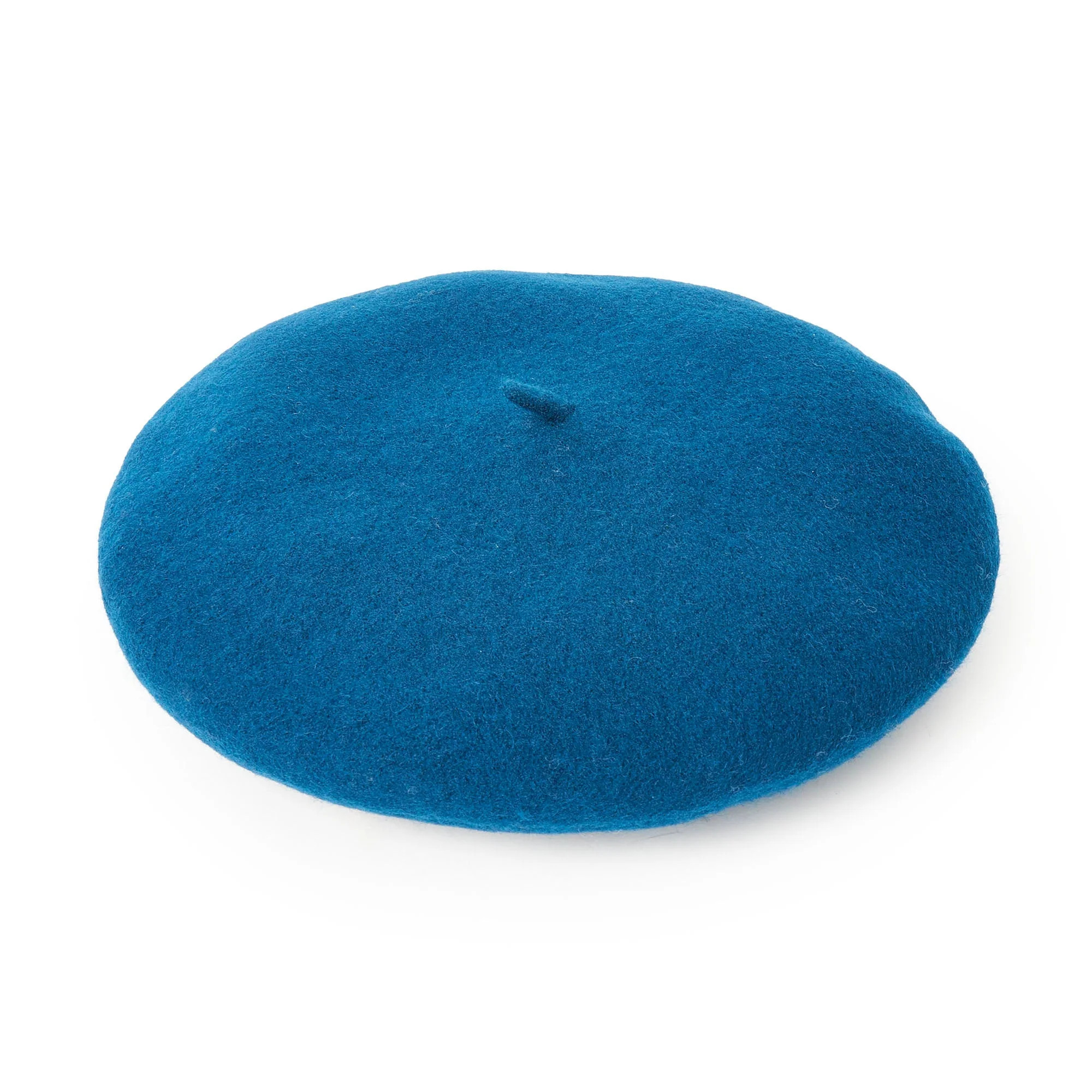 TEAL WOOL FELT BERET | LELE SADOUGHI